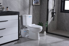 Elongated 500W Macerator Toilet for Basement LS-FLO500 Dreamsani