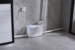 Elongated 500W Macerator Toilet for Basement LS-FLO500 Dreamsani