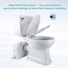 Factory Direct Sales Macerator Toilet with 500W Pump LS-FLO500 Dreamsani