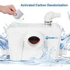 Factory Direct Sales Macerator Toilet with 500W Pump LS-FLO500 Dreamsani