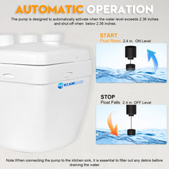 ‎FLO-SP100 Dreamsani Shower/Sink pump