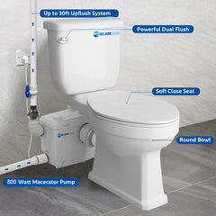 LSFLO850 Toilettes à macération Dreamsani 850W